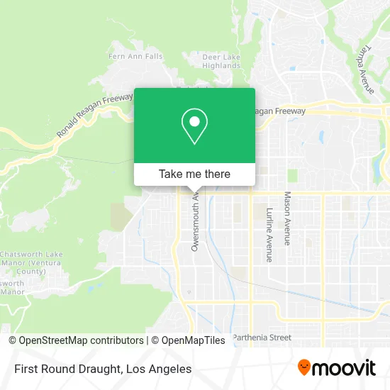 First Round Draught map