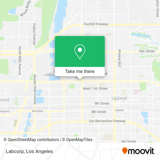 Labcorp map