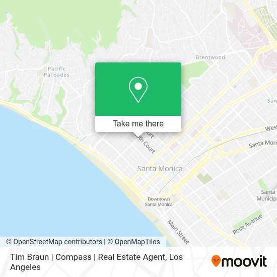 Tim Braun | Compass | Real Estate Agent map