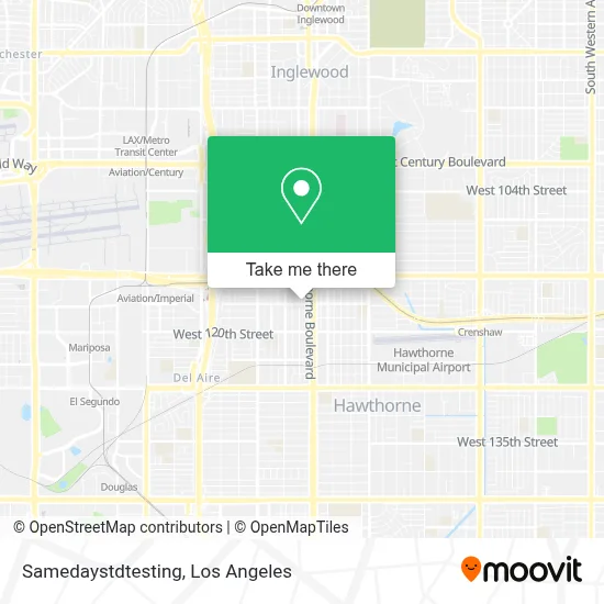 Samedaystdtesting map