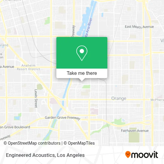 Engineered Acoustics map