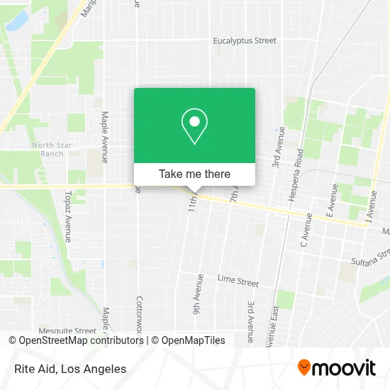 Rite Aid map