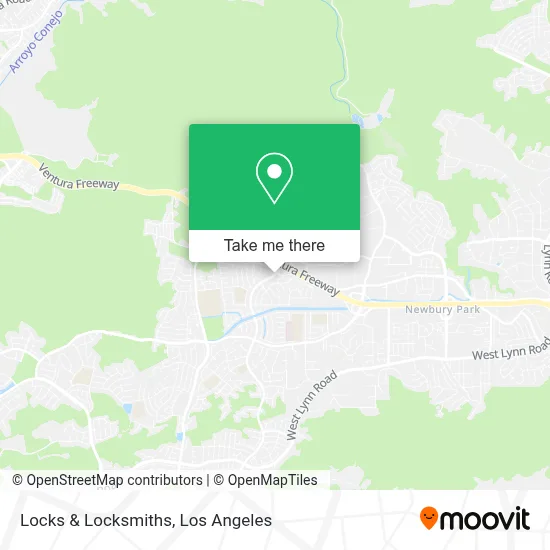 Locks & Locksmiths map