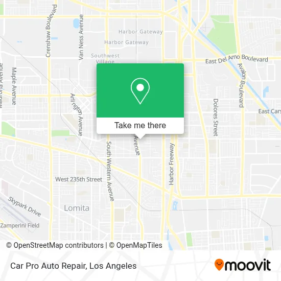 Car Pro Auto Repair map