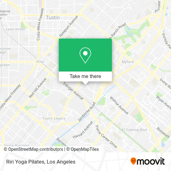 Riri Yoga Pilates map