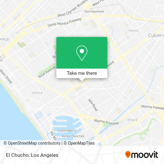 El Chucho map