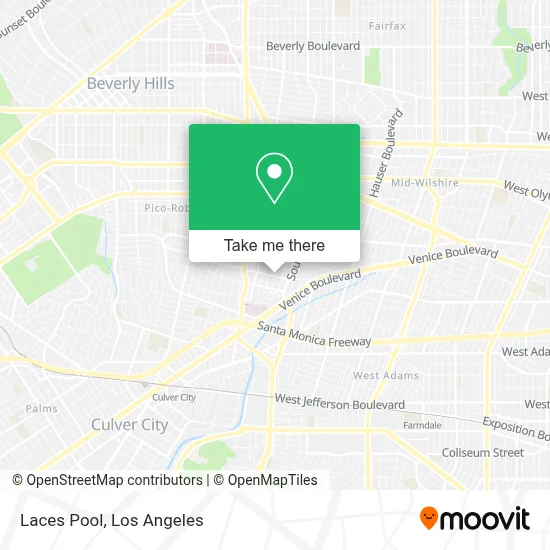 Laces Pool map