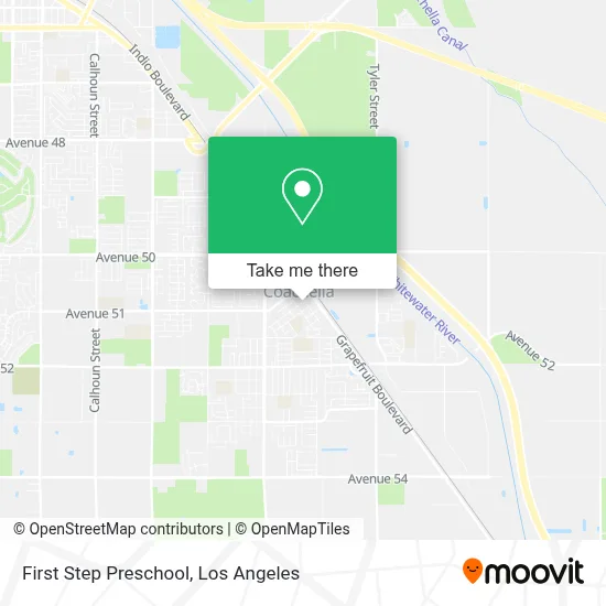 First Step Preschool map