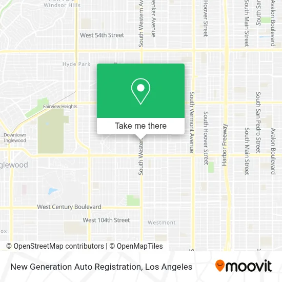 New Generation Auto Registration map