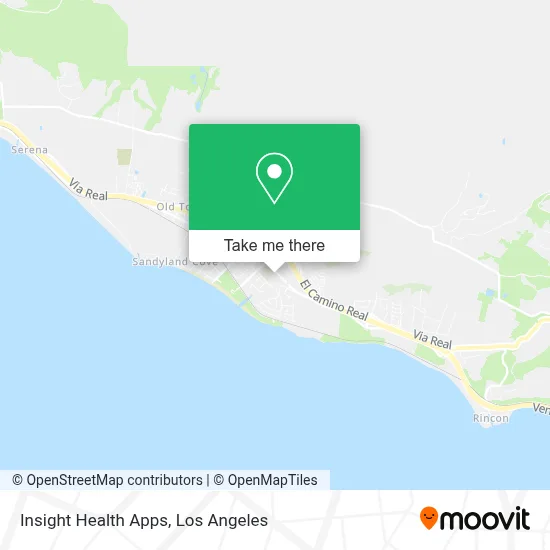Insight Health Apps map