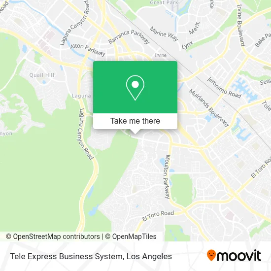Tele Express Business System map