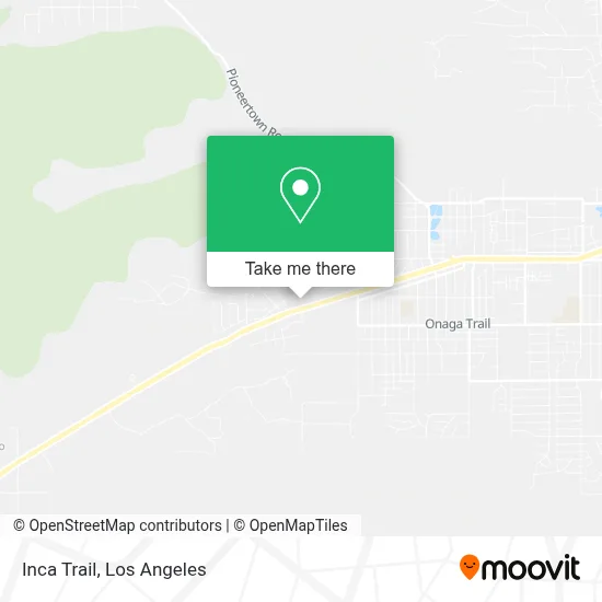 Inca Trail map