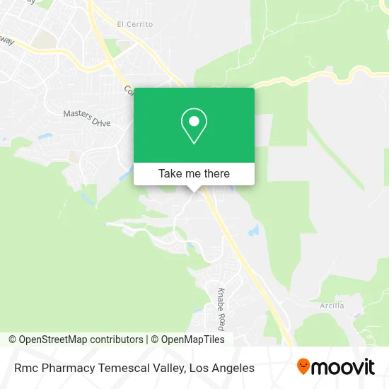 Rmc Pharmacy Temescal Valley map