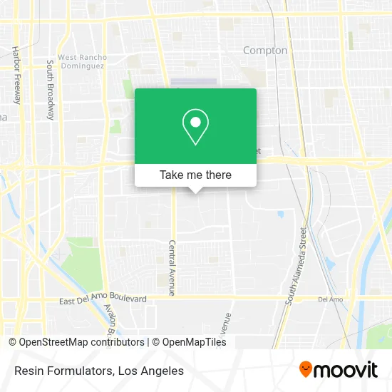 Resin Formulators map