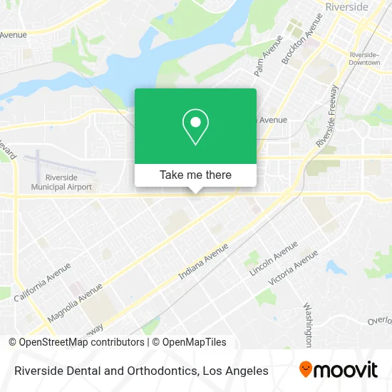 Riverside Dental and Orthodontics map