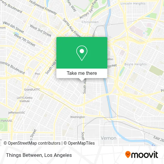 Things Between map