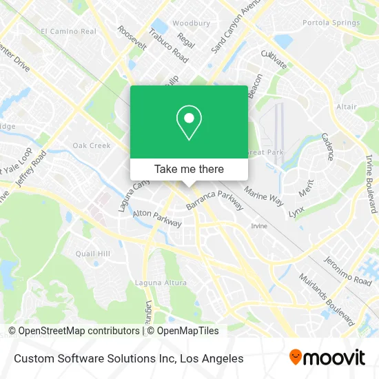 Custom Software Solutions Inc map