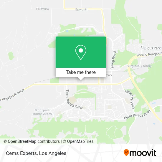 Cems Experts map