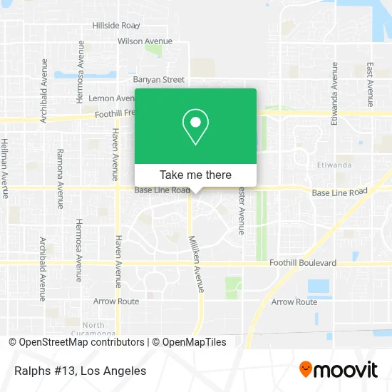 Ralphs #13 map