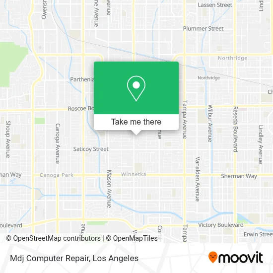 Mdj Computer Repair map