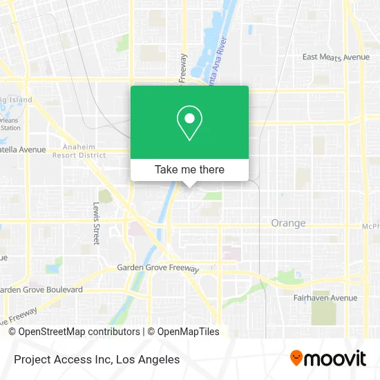 Project Access Inc map