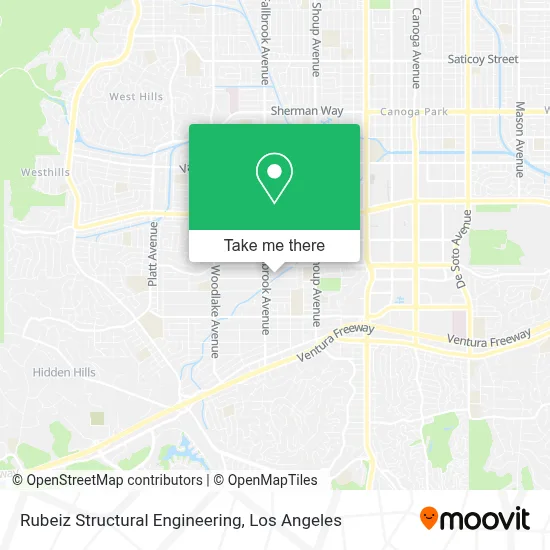 Rubeiz Structural Engineering map