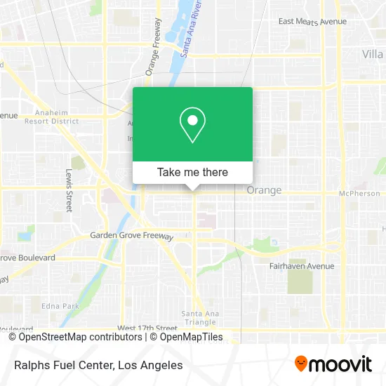 Ralphs Fuel Center map