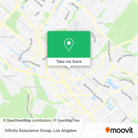 Infinity Assurance Group map