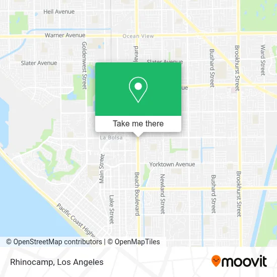 Rhinocamp map