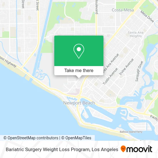 Bariatric Surgery Weight Loss Program map