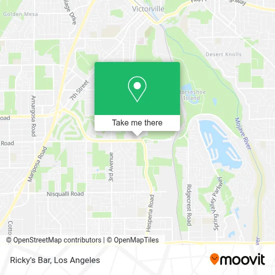 Ricky's Bar map