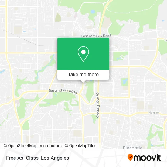Free Asl Class map
