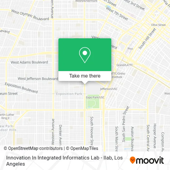 Innovation In Integrated Informatics Lab - Ilab map