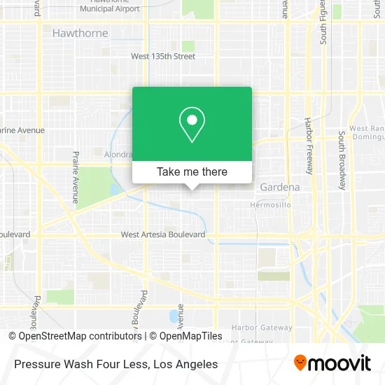 Pressure Wash Four Less map