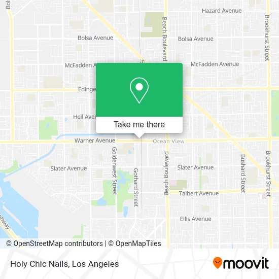 Holy Chic Nails map
