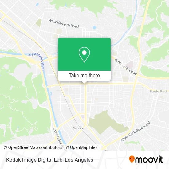 Kodak Image Digital Lab map