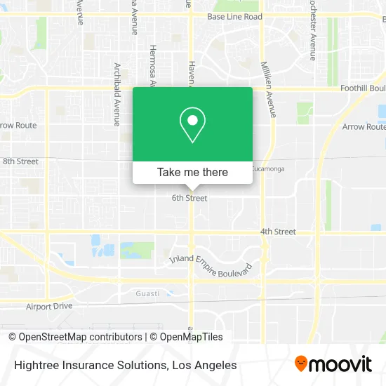 Hightree Insurance Solutions map