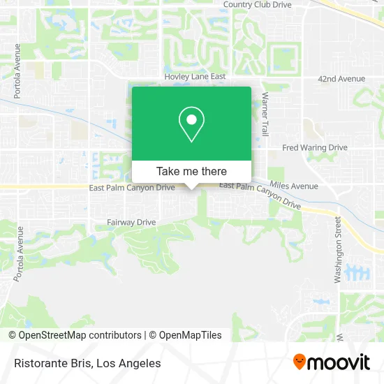 Ristorante Bris map