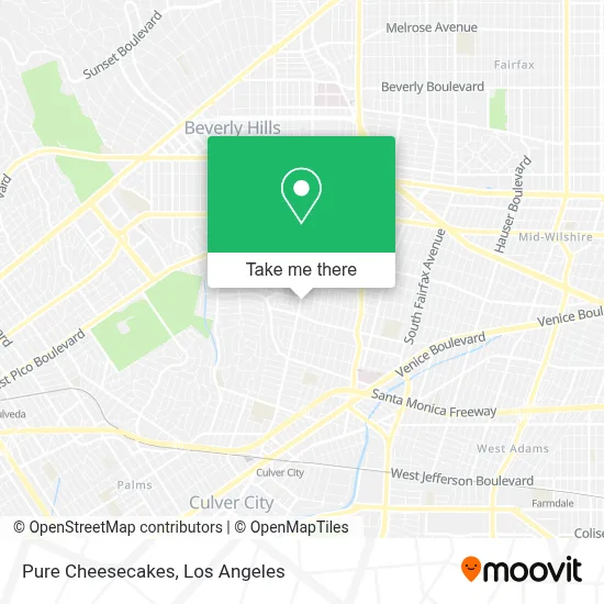 Pure Cheesecakes map