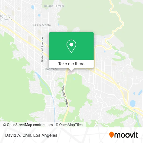 David A. Chin map