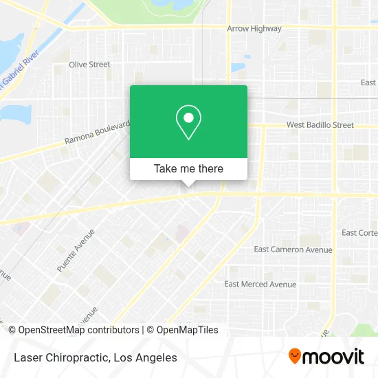 Laser Chiropractic map