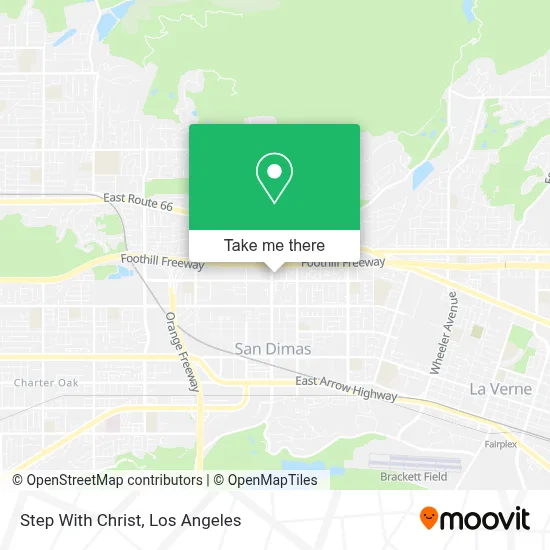 Step With Christ map