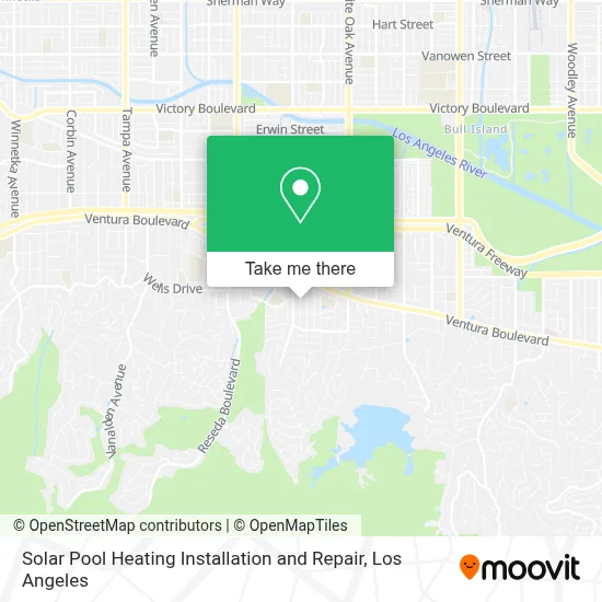 Solar Pool Heating Installation and Repair map