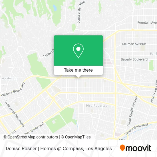 Denise Rosner | Homes @ Compass map