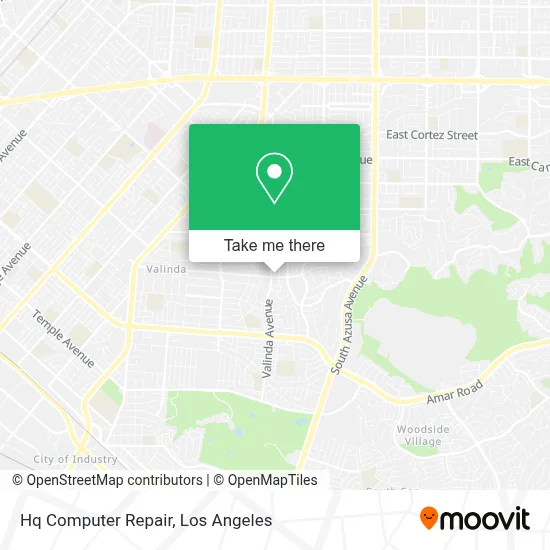 Hq Computer Repair map