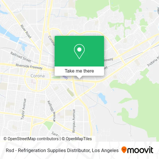 Rsd - Refrigeration Supplies Distributor map