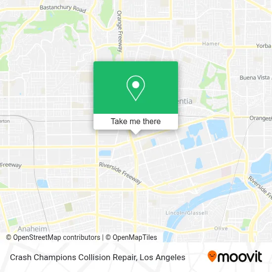 Crash Champions Collision Repair map