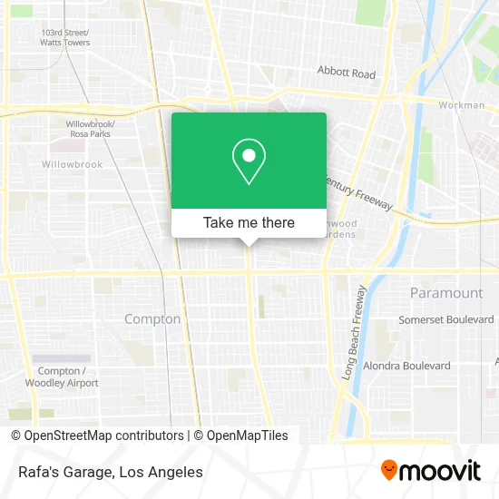 Rafa's Garage map