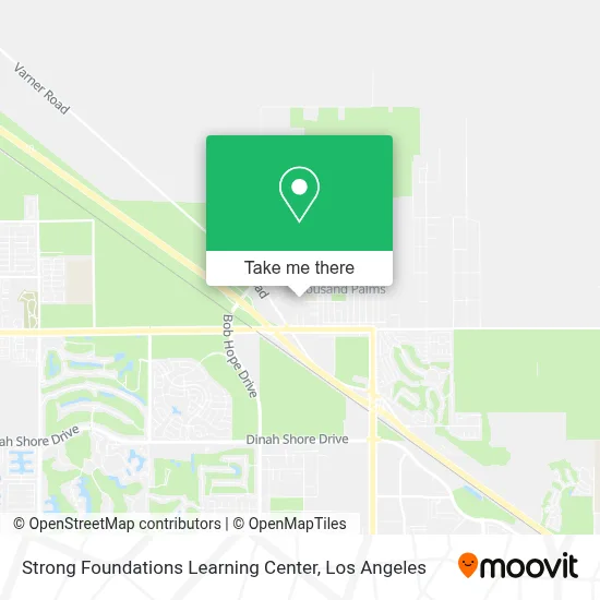 Strong Foundations Learning Center map