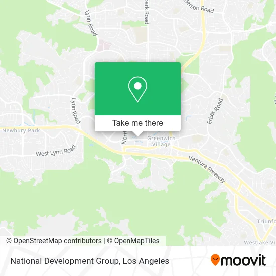 National Development Group map